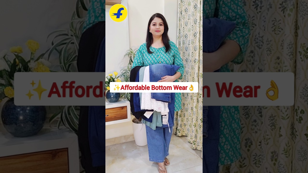 Flipkart Bottom Wear Haul ✨ jeans/ trouser/ plazzo 