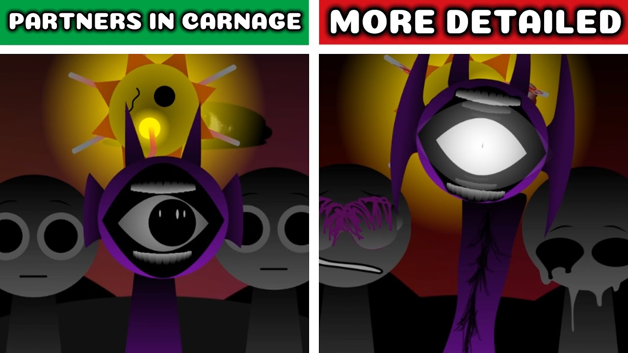 Incredibox Sprunki Shifted: Partners in Carnage Original vs More Detailed — Who Wins?