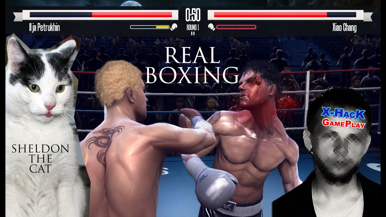 REAL BOXING gameplay 1080p Mistrz drugiego planu rzygający kot | recenzja z jajem
