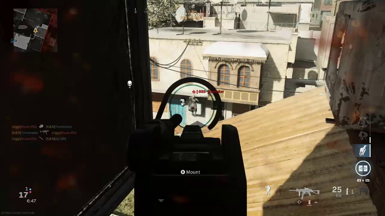 Modern Warfare Infected crash glitch spot nuke