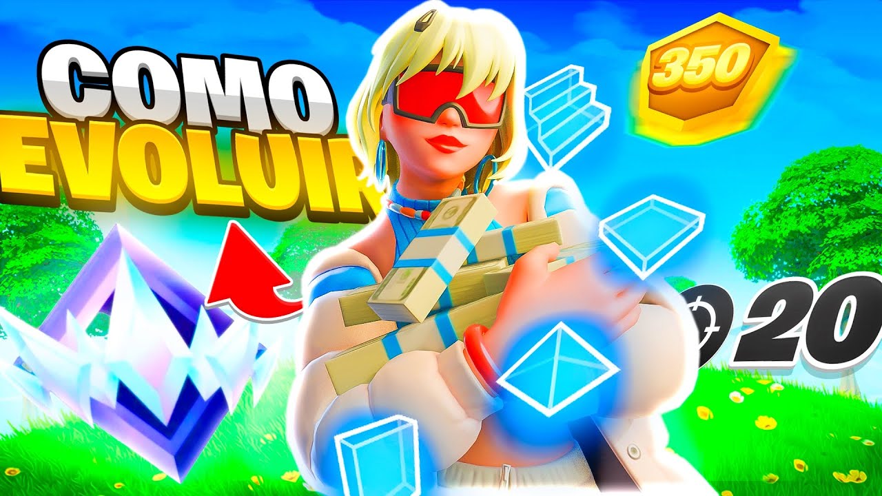 COMO EVOLUIR ABSURDAMENTE R&Aacute;PIDO NO FORTNITE