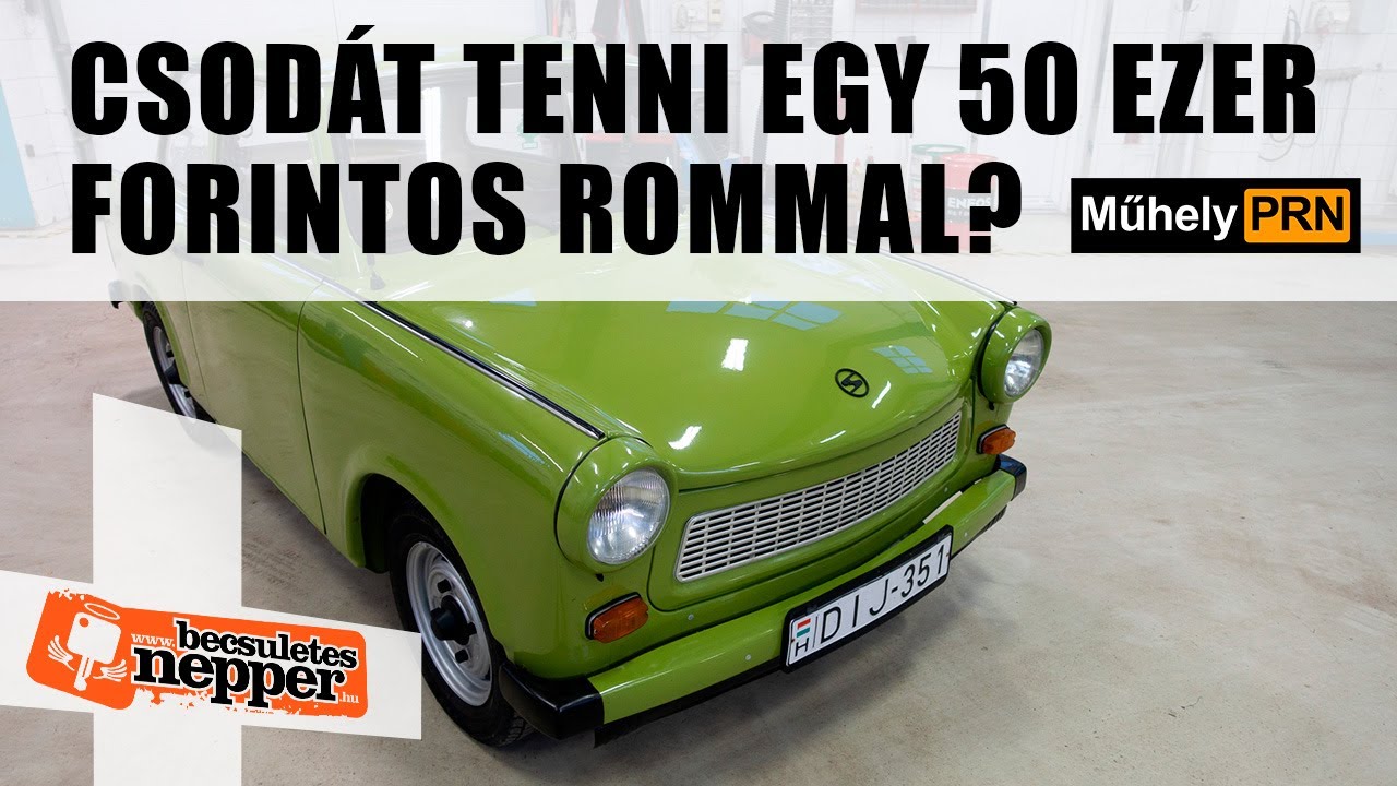 MűhelyPRN 85.: Csodát tenni egy 50 ezer forintos rommal?