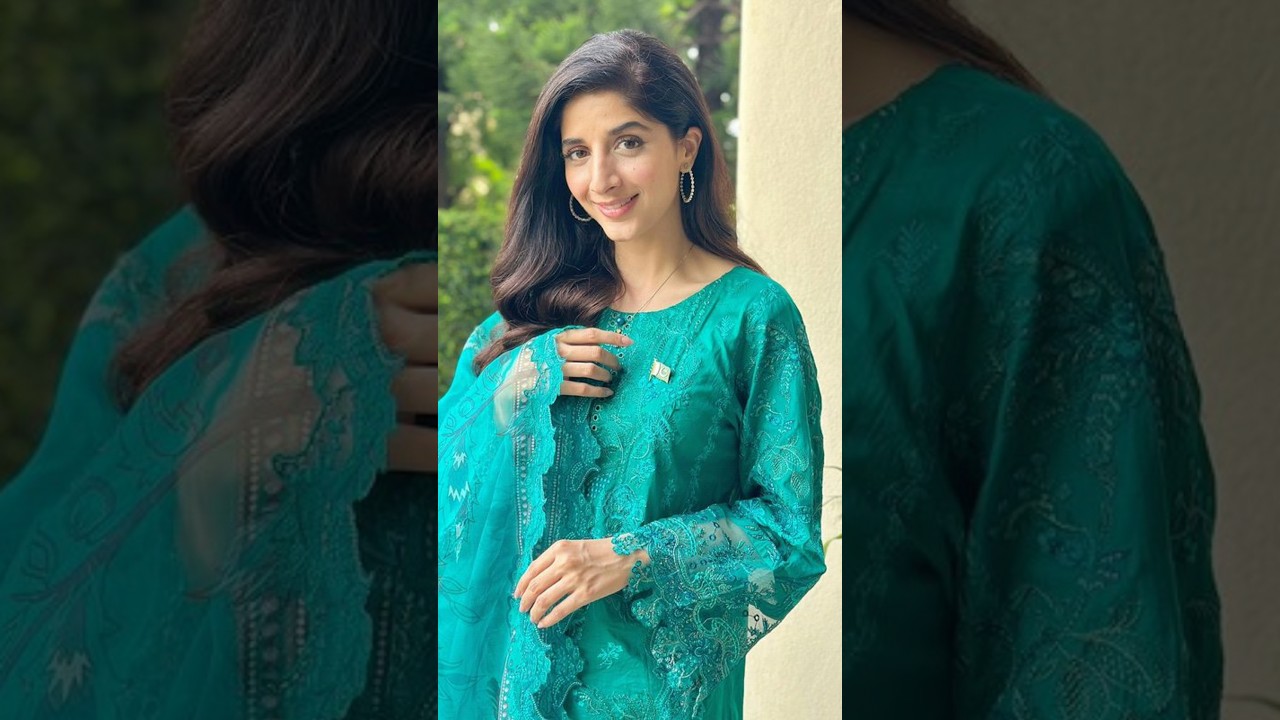 Mawra Hussain Latest 14 August Dress Design