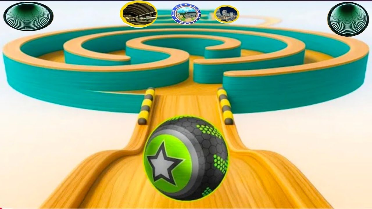 Going Balls, SpeedRun, Going Balls Portal Run Gameplay Level 129