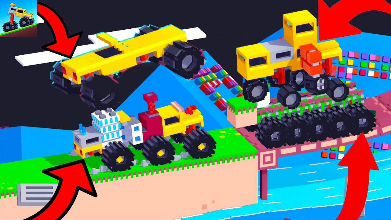 Fancade  Drive Mad   All Lavels Gameplay Walkthrough Android, iOS, Part 91 DF91