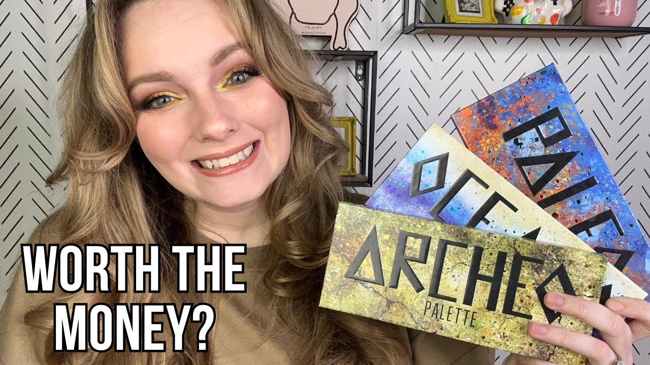 3 LOOKS 3 PALETTES: CLIONADH COSMETICS PALEO, ARCHEO, AND OCEANO