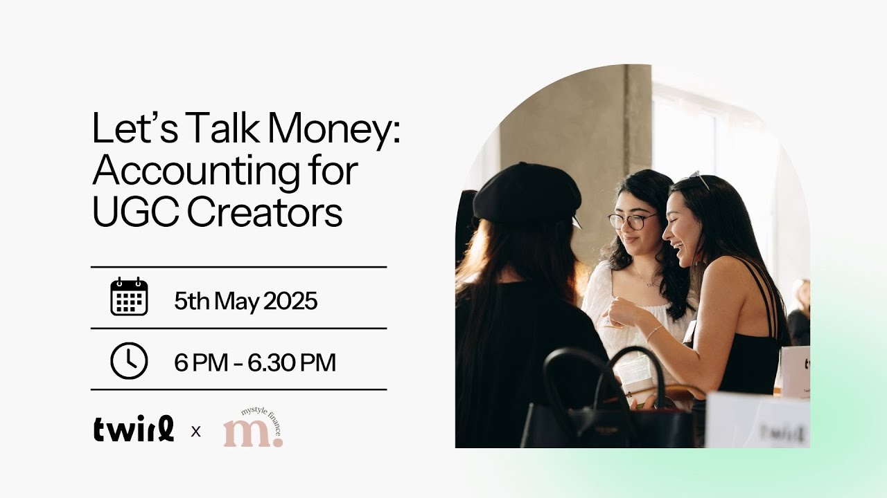 For Creators: Let’s Talk Money: Accounting for UGC Creators