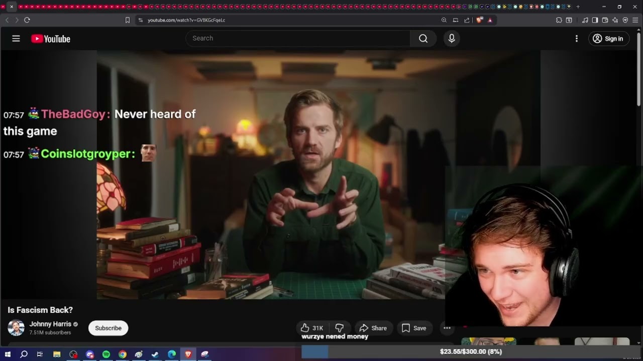Wurzelroot reacts to the idea of fascism returning