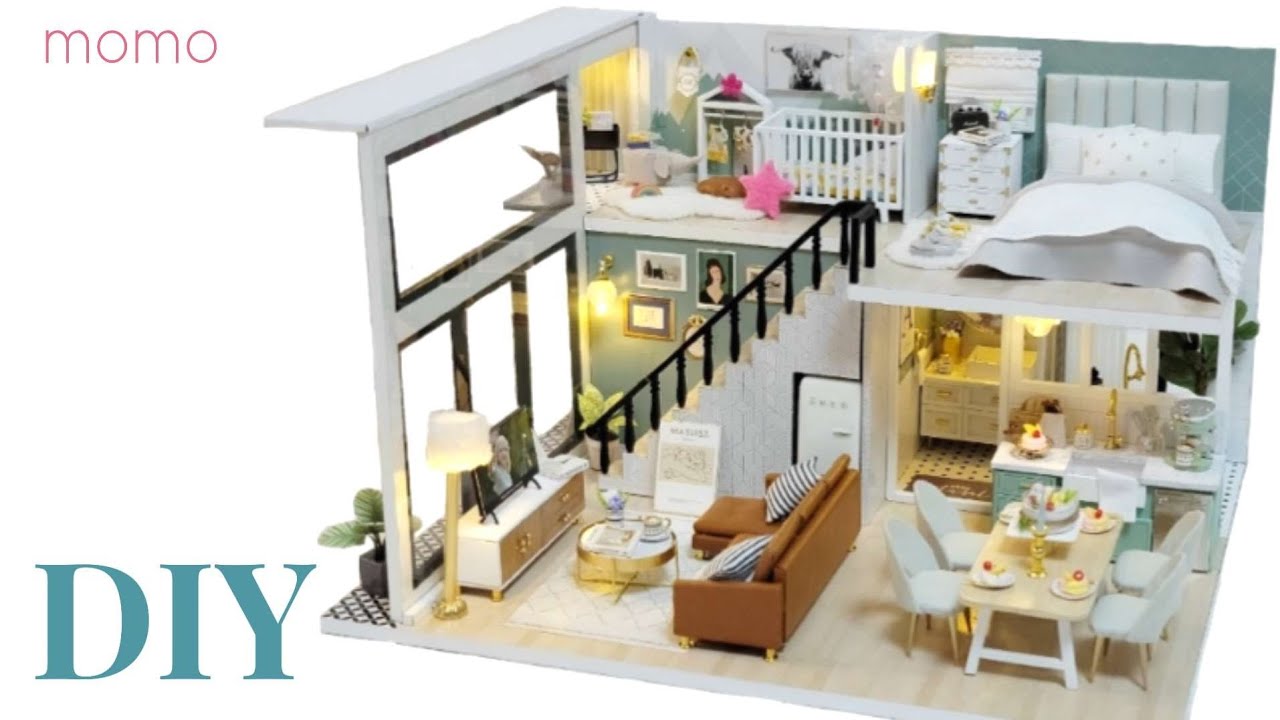 DIY MINIATURE DOLLHOUSE KIT/미니어처 하우스/ドールハウスキット/Comfortable Life/快適生活