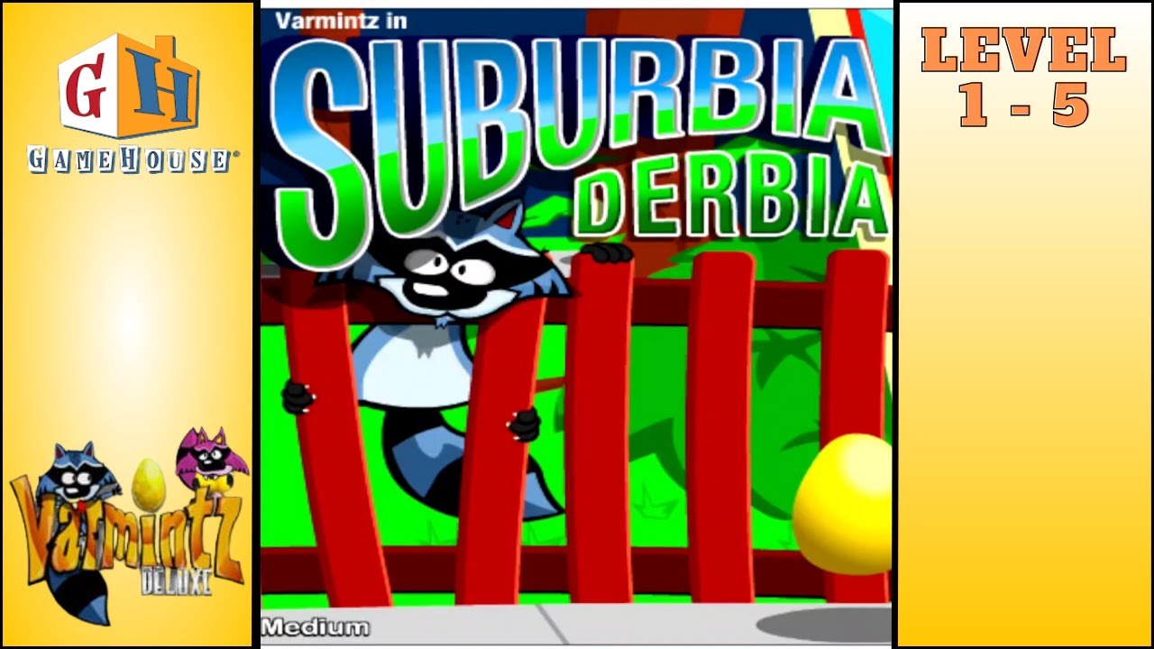 Varmintz Deluxe : Suburbia Derbia ( Medium ) - Game House