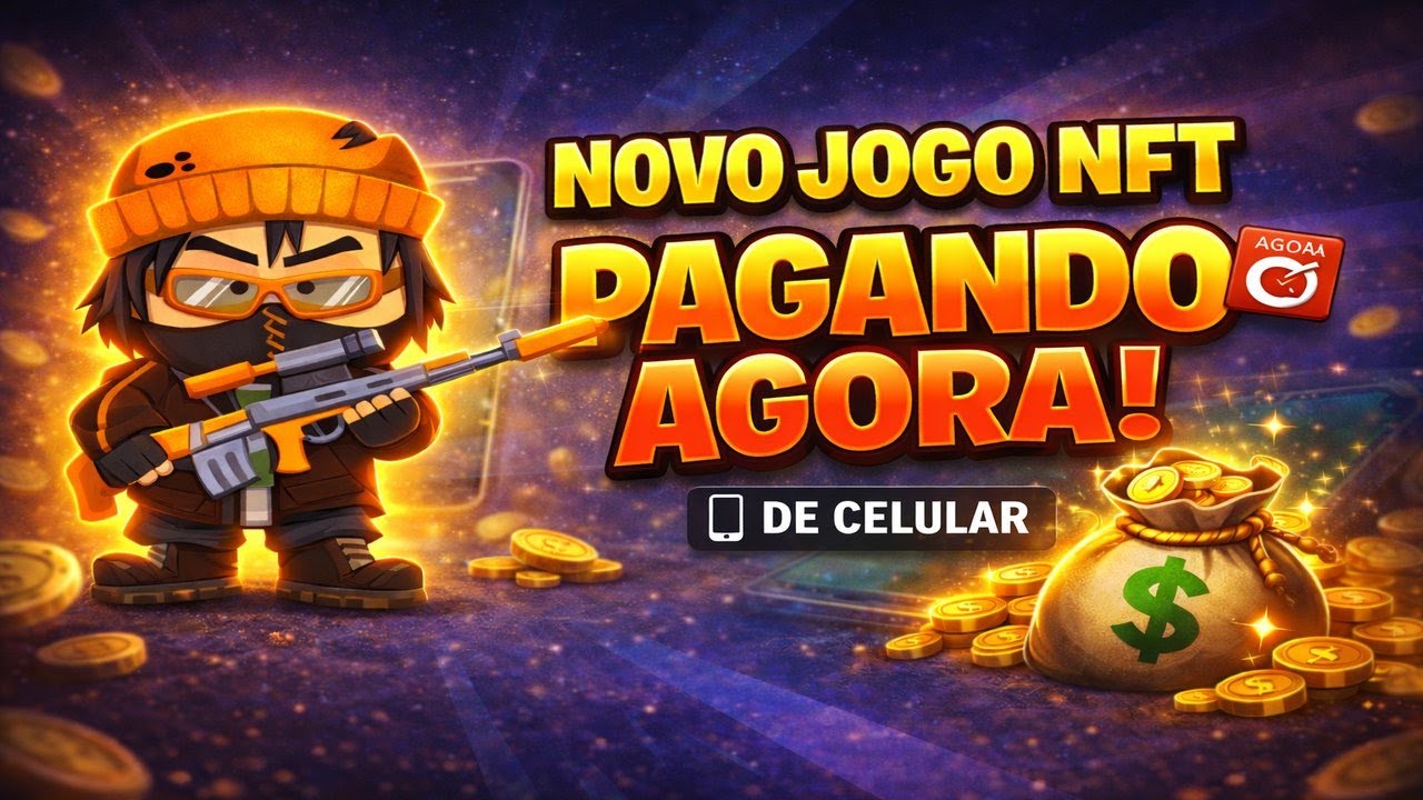 Novo Jogo NFT de CELULAR E PC pagando AGORA e de GRA&Ccedil;A! FightON
