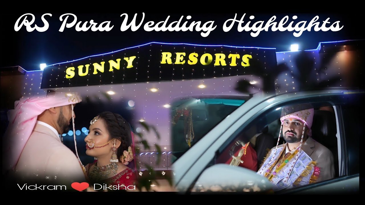 RS Pura Wedding Highlights 2024 || Vikram ♥️ Diksha || SP studio81