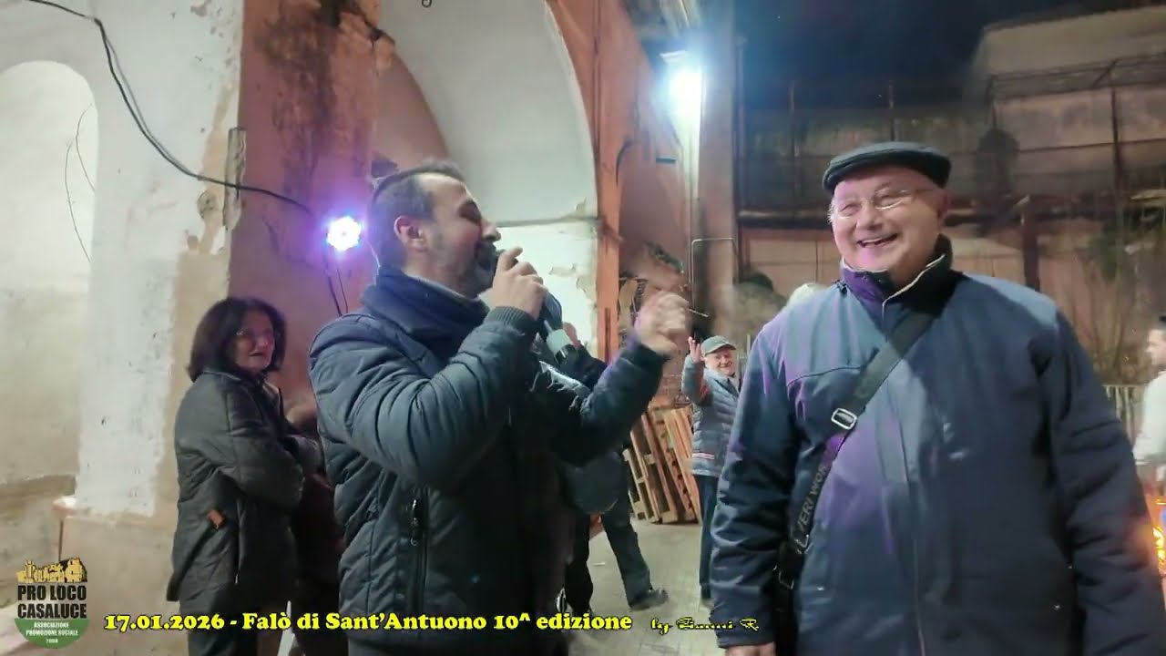 17.01.2026 Falò di Sant'Antuono a Casaluce - 10^ edizione  (3^ Parte)