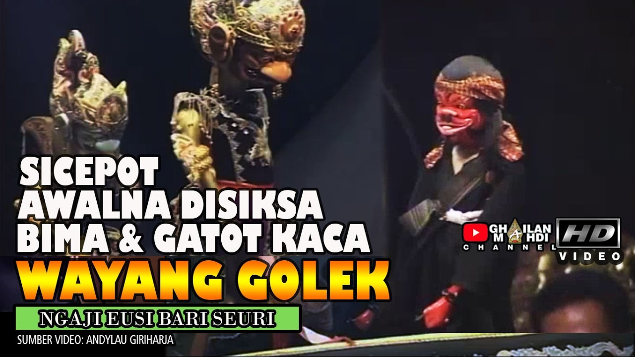 Cepot Nembongkeun Elmuna Wayang Golek Asep Sunandar Sunarya