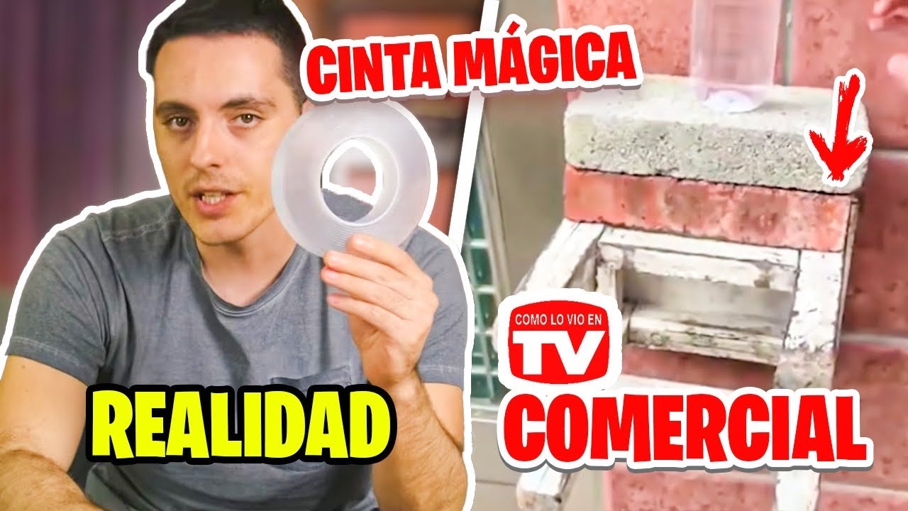 CINTA MAGICA QUE PEGA TODO FUNCIONA ¿NANO TAPE?