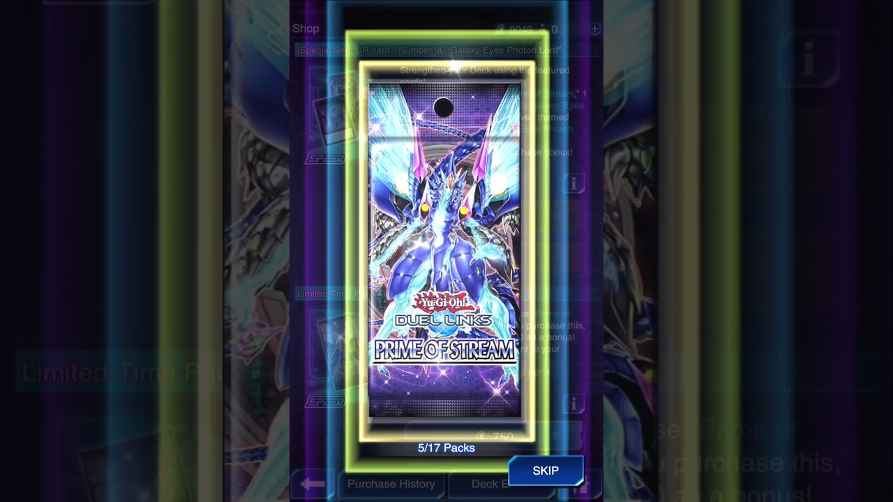 Yugioh Duel Links - Opening Mini Box x Prime of Stream 