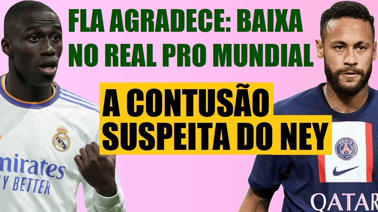 REAL TEM DESFALQUE PRO MUNDIAL E A ESTRANHA CONTUS&Atilde;O DE NEYMAR