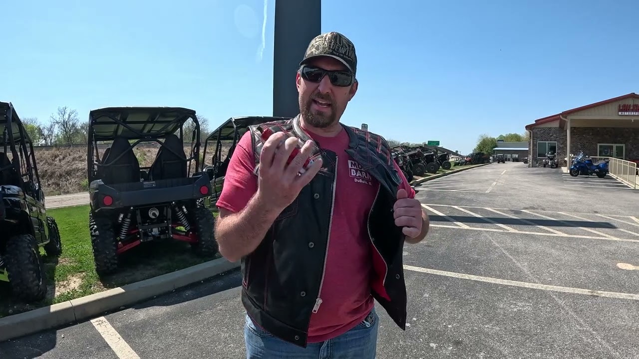 First MFG Downside Vest #motorcycle #ridinggear #ridingvlogs