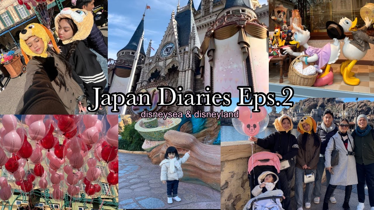 JAPAN DIARIES EPS.2 | Disneysea & Disneyland