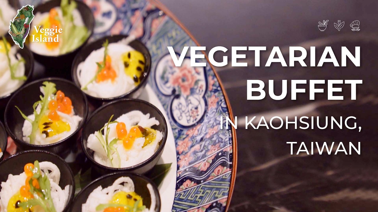 The Largest Vegetarian-Friendly Buffet in Southern Taiwan! | Veggie Island