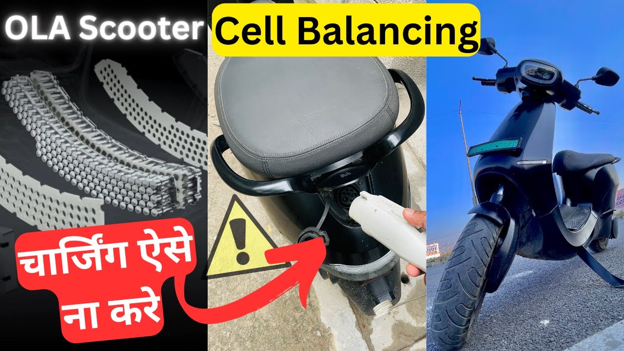 Ola Electric Scooter | Cell Balancing ⚠ Charging Safety Tips #olaelectricscooter