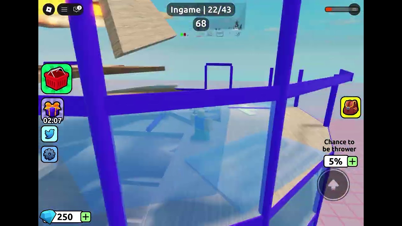 Me playing Destroy the Tower