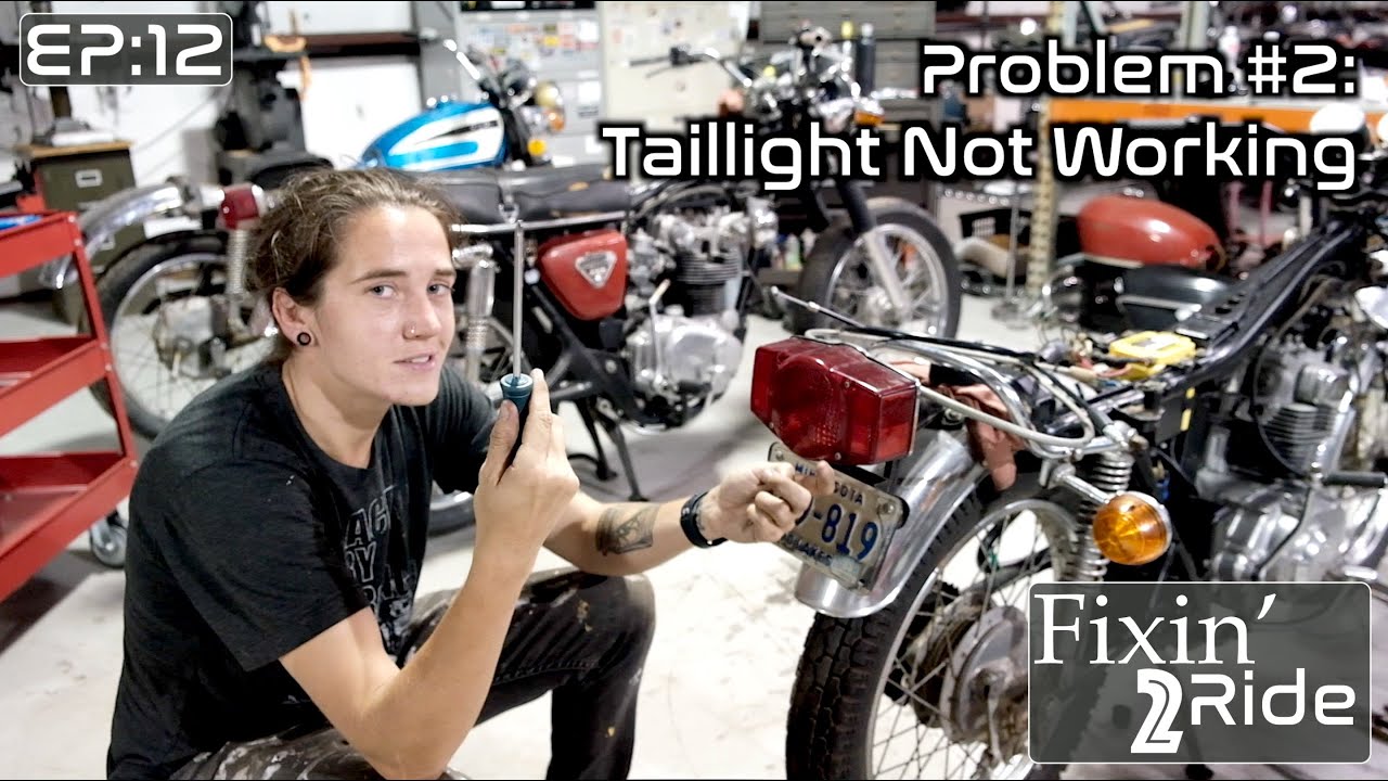 Fixin' 2 Ride Episode 12:  Jessi Turns The Power On In The CB200 