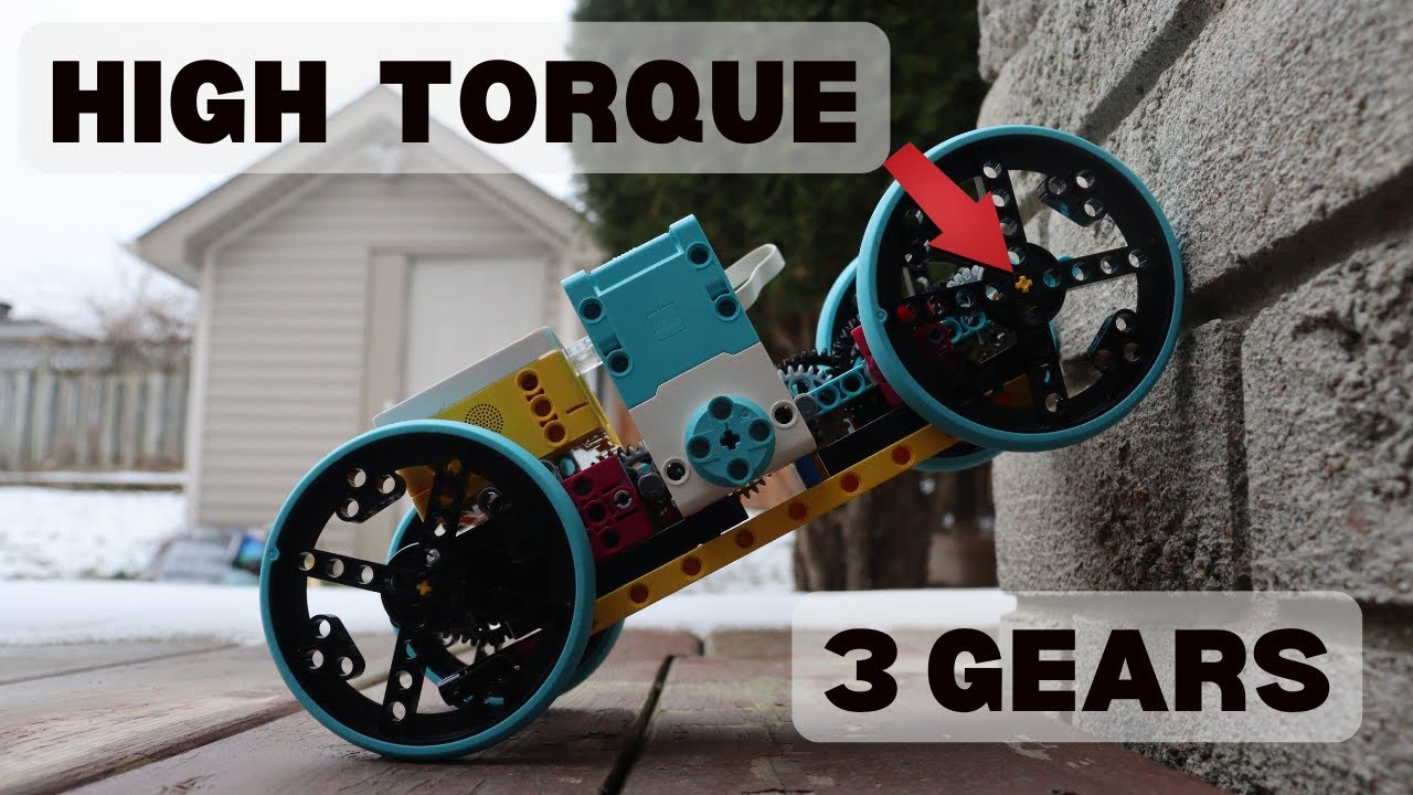 High Torque Car using Spike Prime set