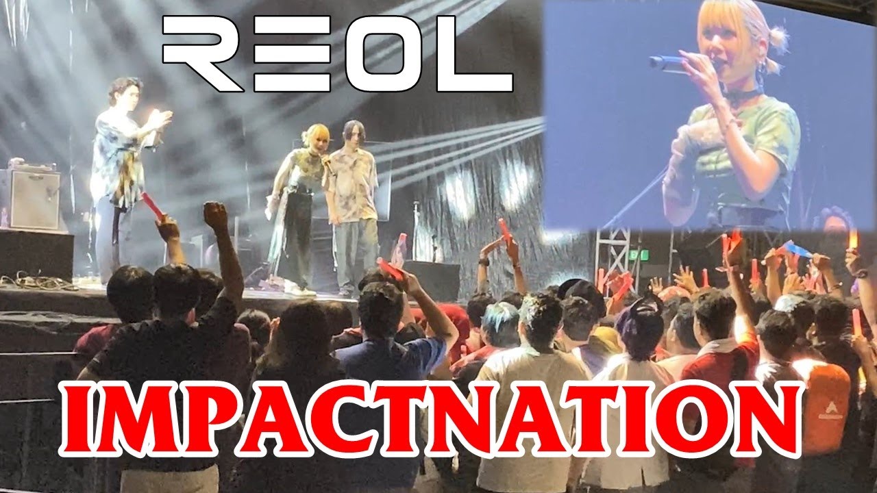 REOL LIVE at IMPACTNATION 2023 JAKARTA INDONESIA