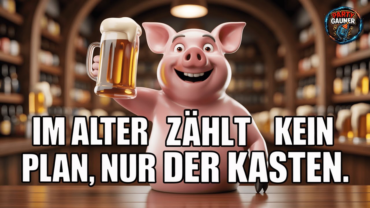 Im Alter zählt kein Plan, nur der Kasten – Gelassenheit | Party Schlager