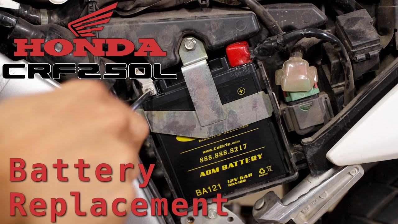 Battery Replacement | Honda CFR250L