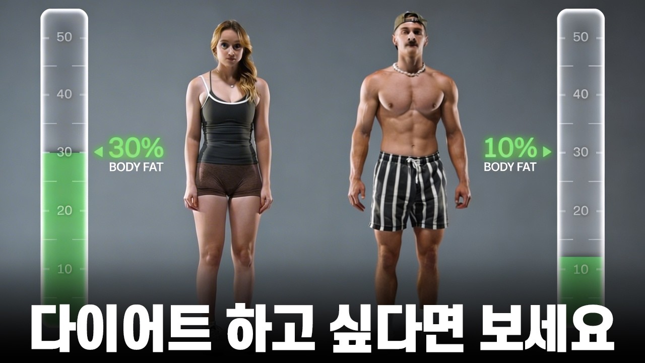 체지방 50%에서 5%까지 현실 눈바디. 그리고 인생의 변화