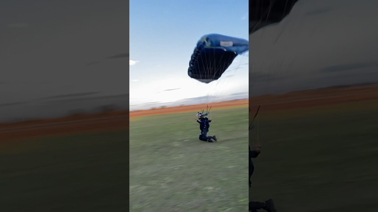 ✅🪂👻 O Pouso de Paraquedas Mais Radical que Voc&ecirc; J&aacute; Viu!