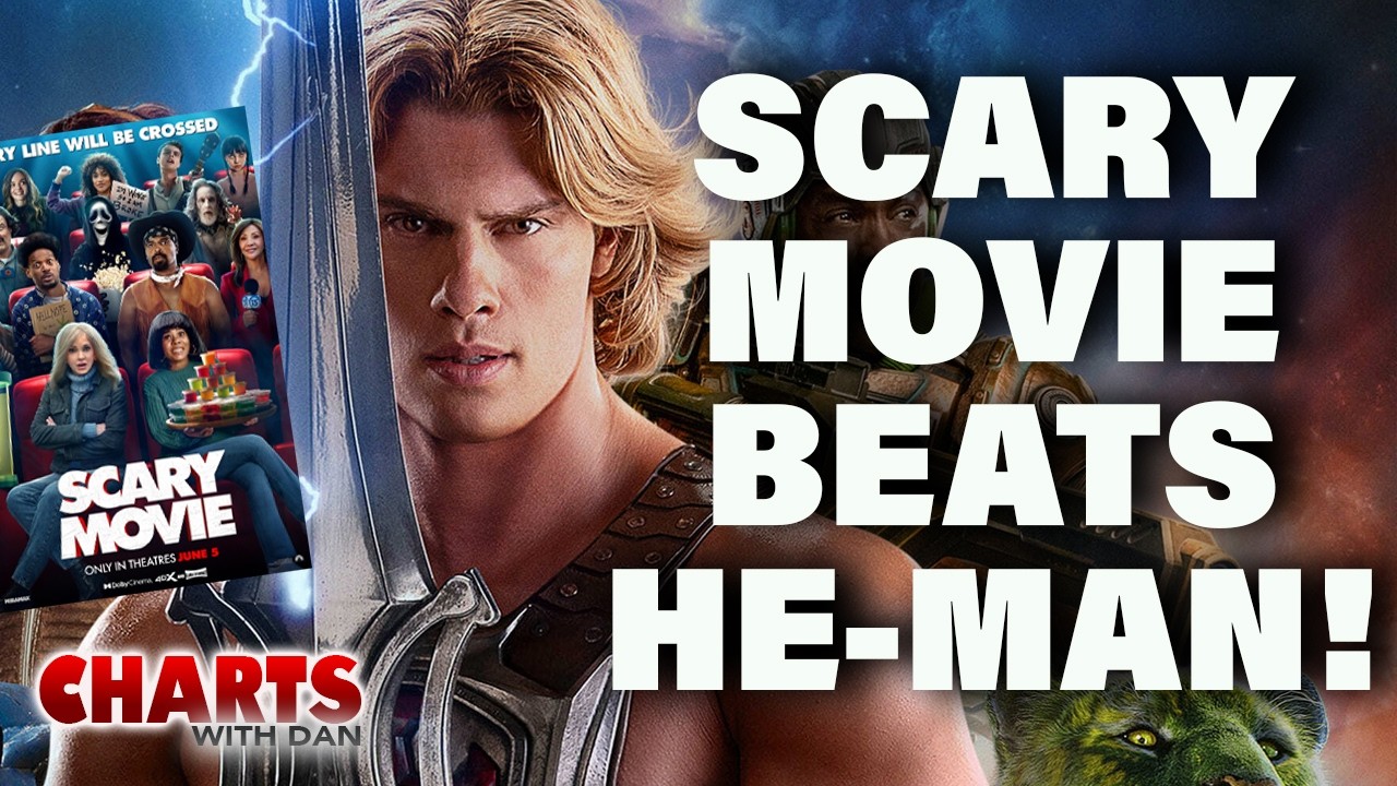 Scary Movie Takes Out He-Man with $55 Million Opening - Charts with Dan!