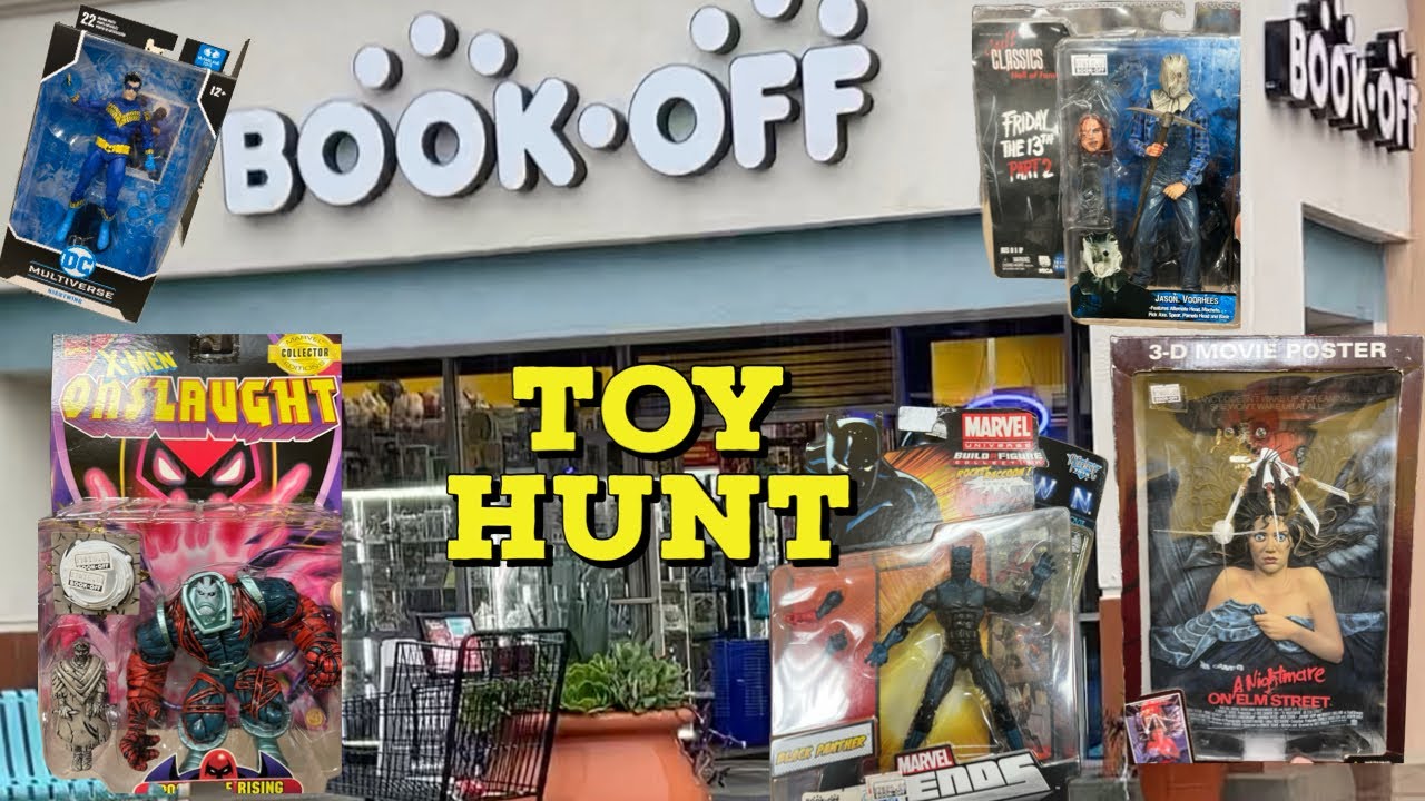 Finding rare toys at Book Off (Toy Hunt)