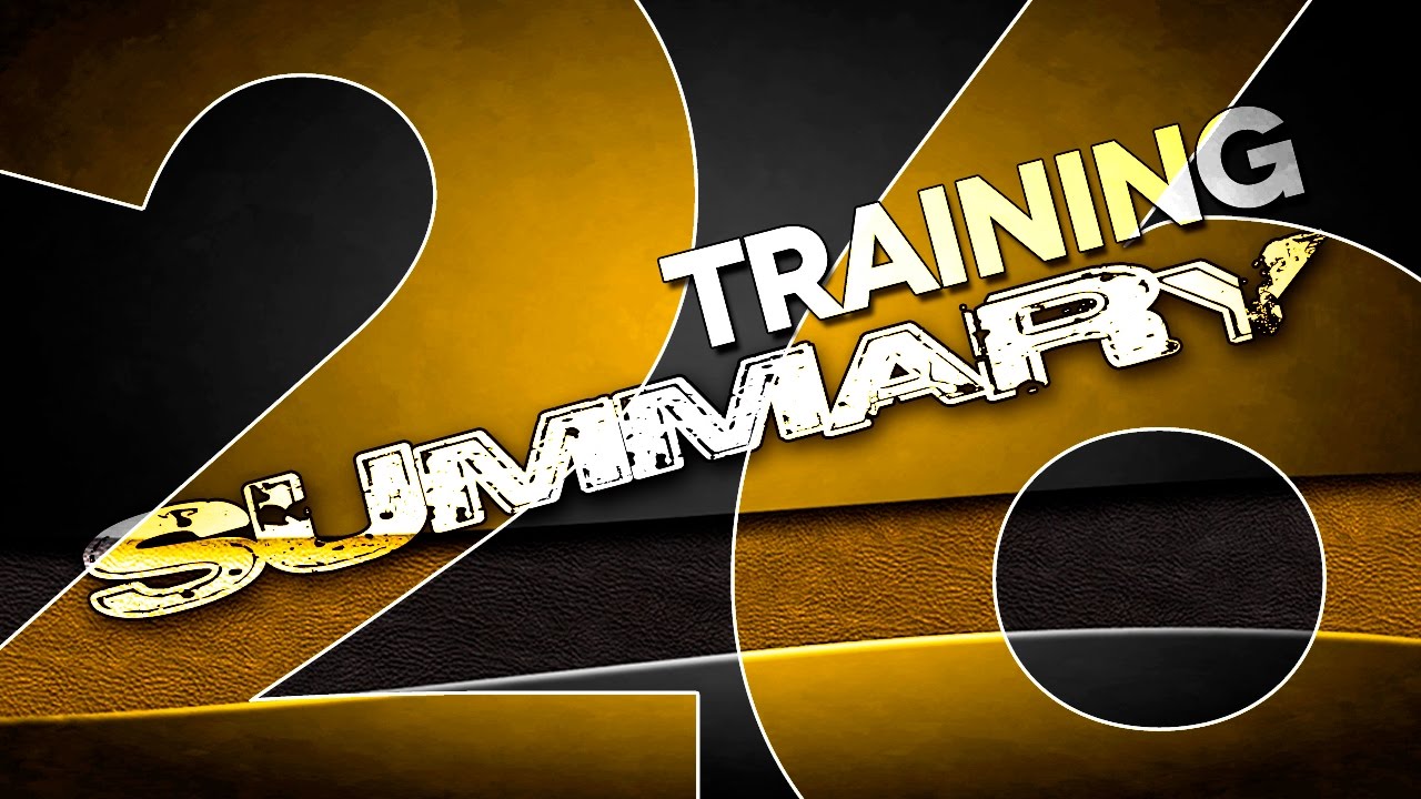 STEEL DAY M26 - Summary Training