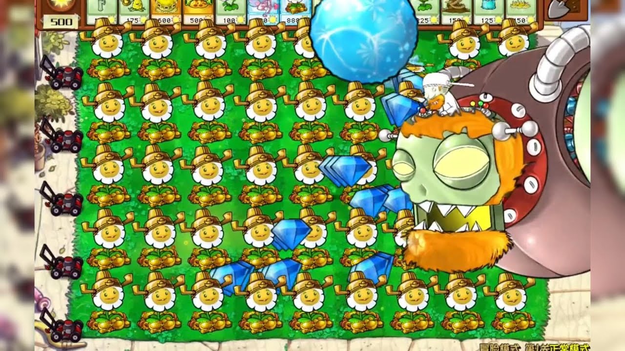 Can Diamonds and Calendula, the God of Wealth, Destroy Zomboss?&mdash;Plants Vs Zombies Hybrid