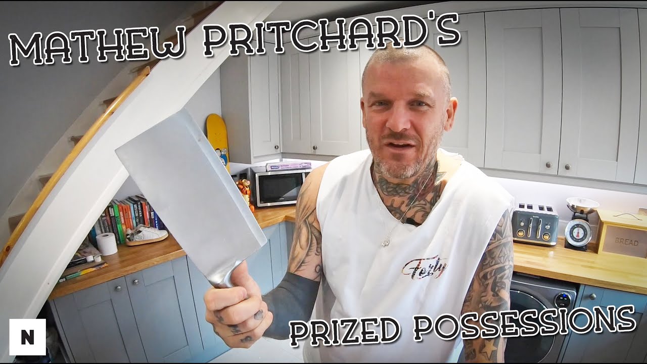 Mathew Pritchard's Prized Possessions | Kitchen Knives, Skateboards & Party Clogs!