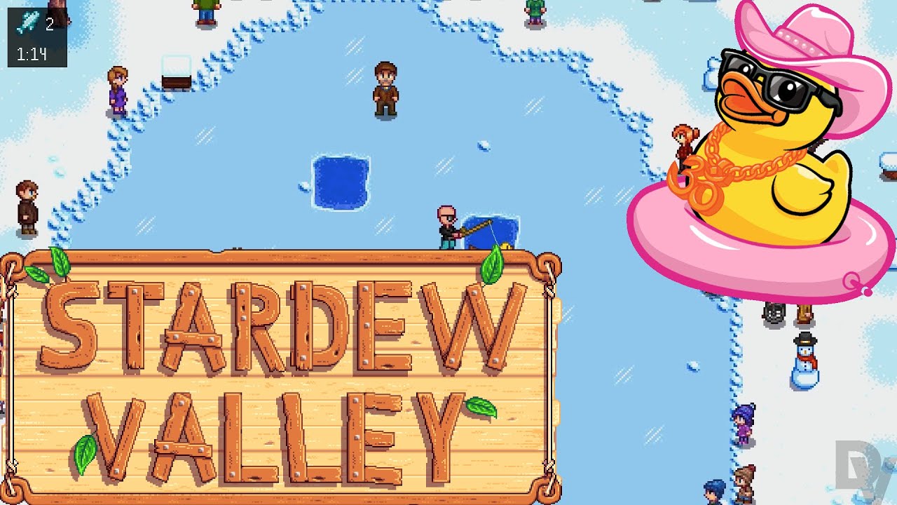 Stardew Valley and Chill - Эпизод 36 - Фестиваль льда, 1-й год