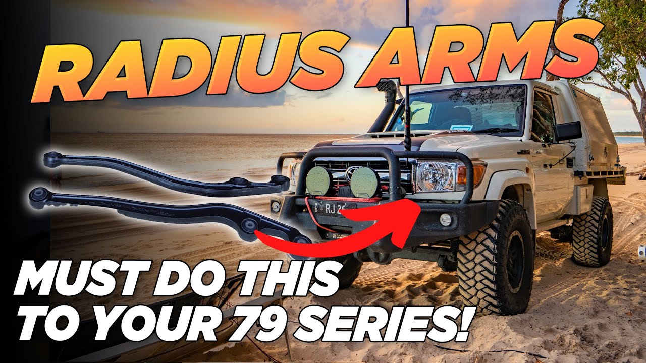 Установка RADIUS ARMS на серию 79. Коррекция кастора на Land Cruiser после лифта на 2 дюйма.