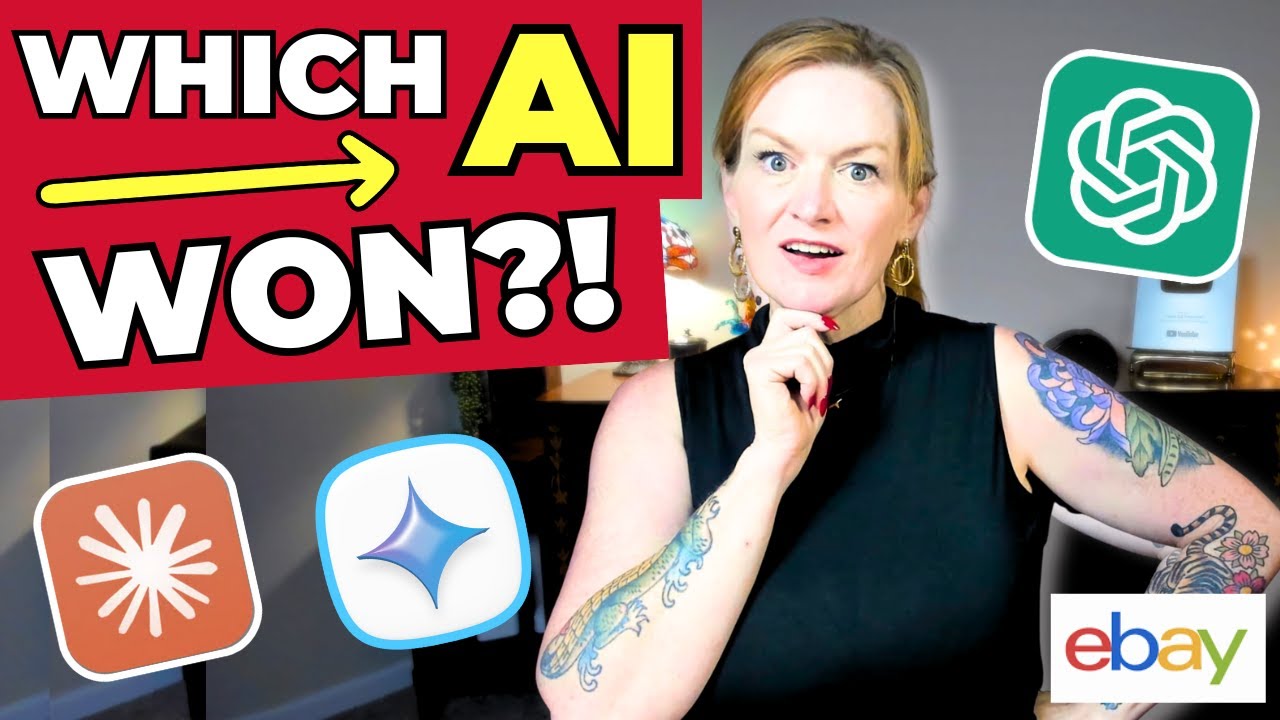 ChatGPT vs Claude AI vs Gemini at Thrift Stores - Which Reselling AI Makes the Most Money on Ebay?