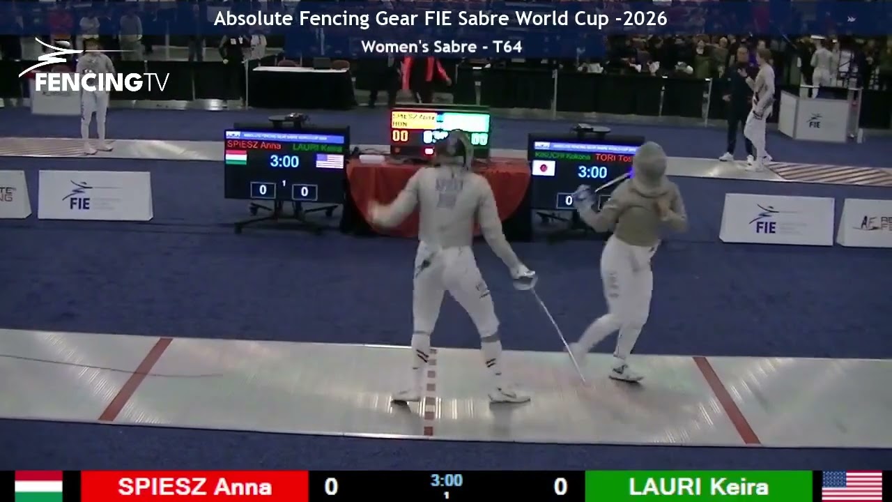 Every Touch From The Salt Lake City 2026 Men's And Women's Sabre World Cup