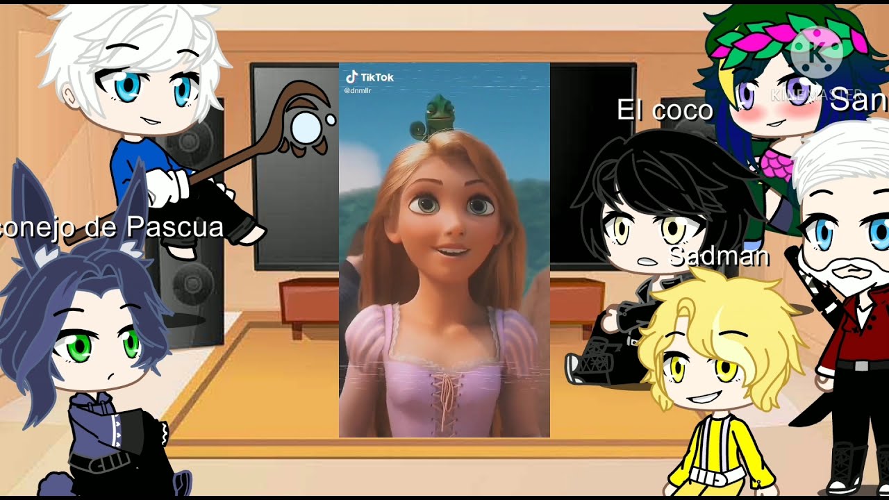 El origen de los guardianes reaccionan a ranpunzel 👀