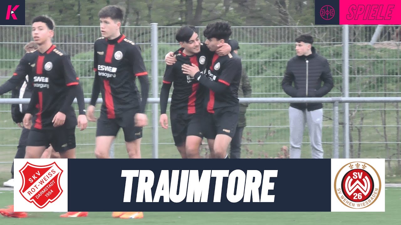 SVWW-Nachwuchs im Hessenpokal: Marschiert Wehen Richtung Titel? | RW Darmstadt - Wehen Wiesbaden U17