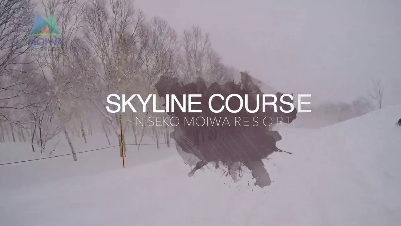 Niseko Moiwa Skyline Course Movie featuring Taro Tamai and Haruna Kito