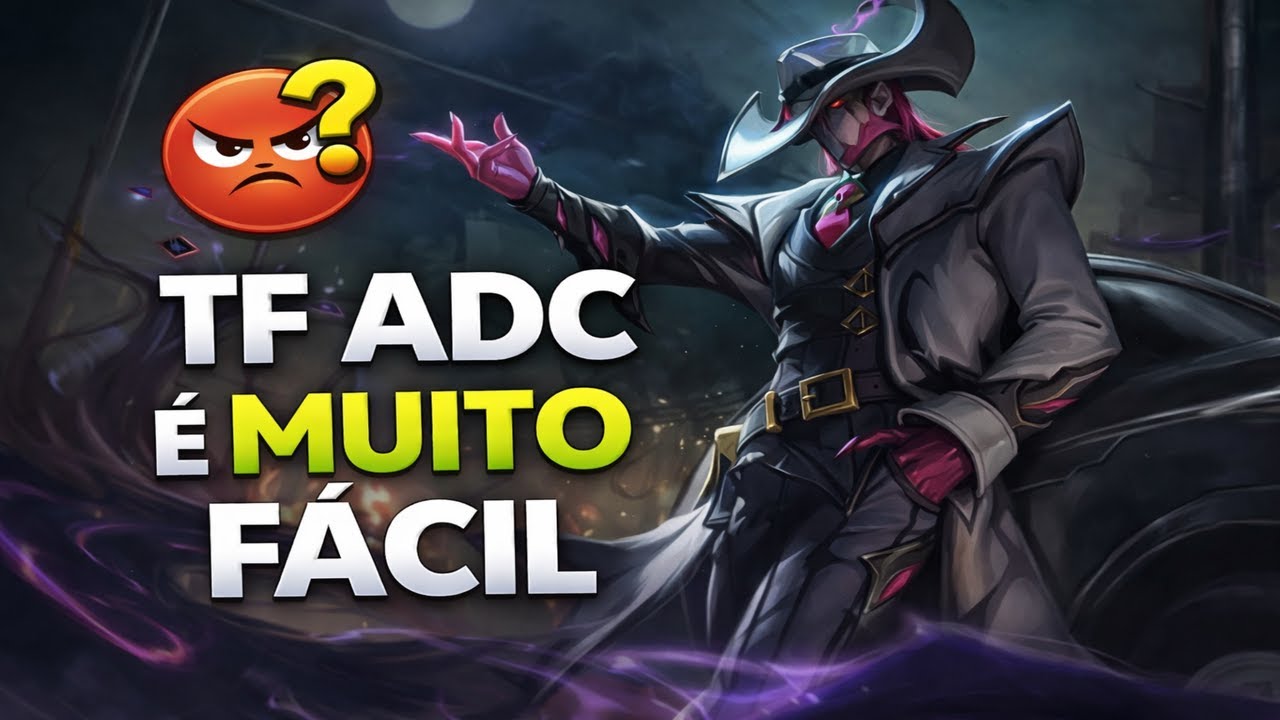 TWISTED FATE ADC É MUITO FÁCIL