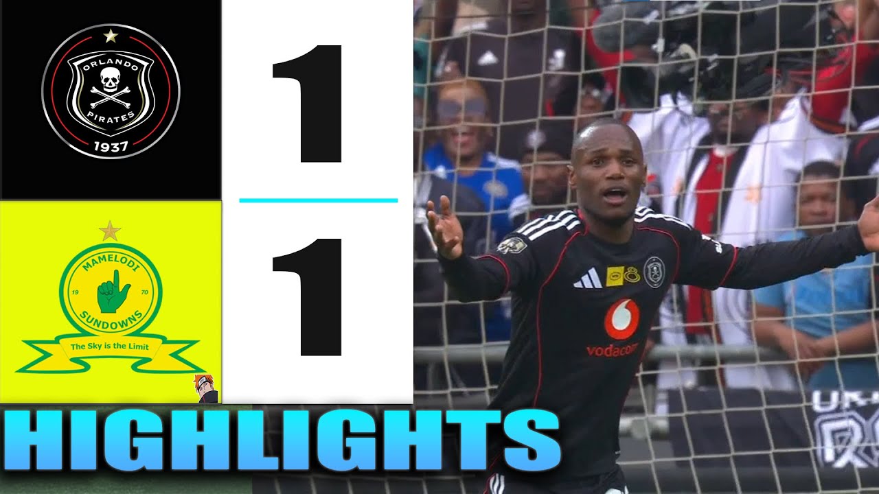 HIGHLIGHTS | Orlando Pirates vs Mamelodi Sundowns | MTN8