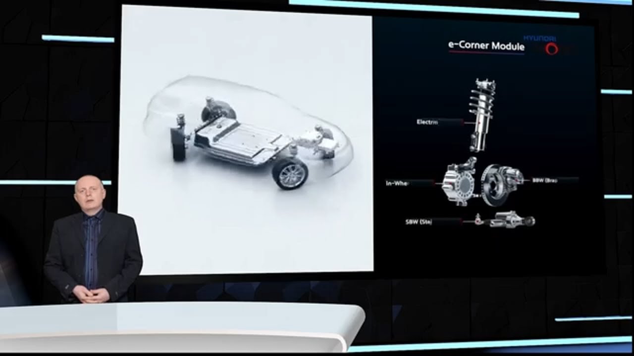 Revolutionary Hyundai Mobis e-Corner System Transforming Vehicle Movement