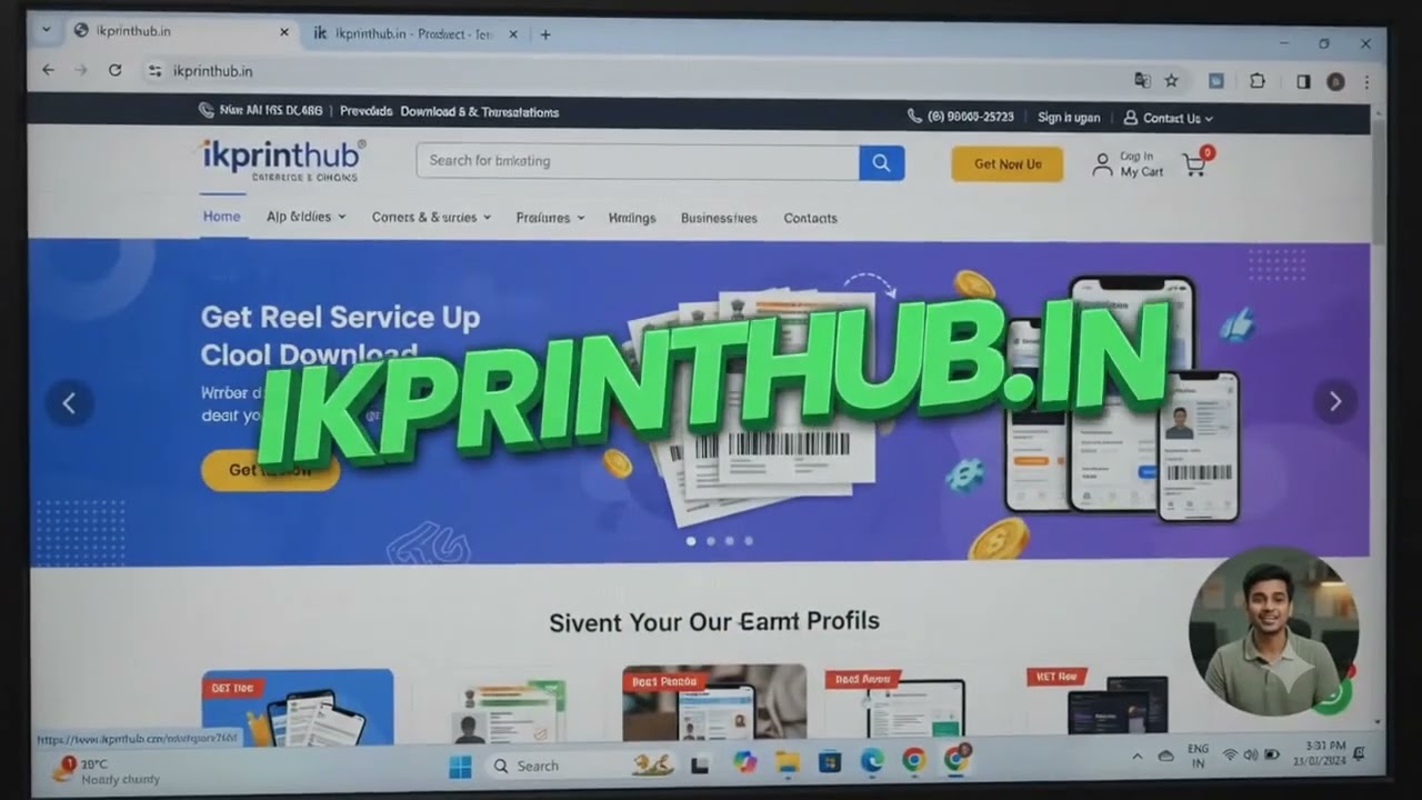 Best All-in-One Portal for Cyber Cafe 2026 | ID Print, PAN Card & AI Tools | ikprinthub.in