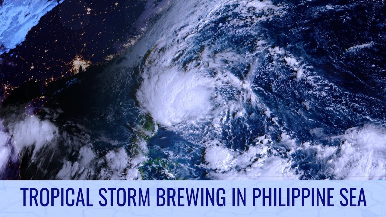 Tropical Storm forming in the Philippine Sea - Tropical Weather Bulletin
